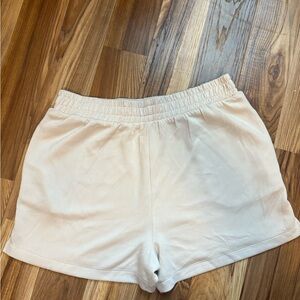 Better/Together cream shorts